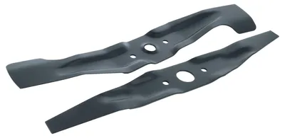 Produktbild von vhbw 2x Ersatz-Messer Ersatz für Honda 72531-VH7-000, 72511-VH7-000 für Rasenmäher - Ersatzklinge Schwarz, Stahl