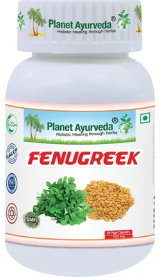 Zdjęcie produktu dla Kapsułki z kozieradką (Fenugreek) – 500 mg, 60 kapsułek