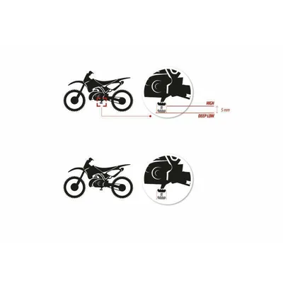 Produktbild von S3 Curve High Fußrasten blau KTM/Husqvarna