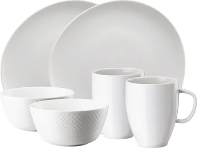 Produktbild von Rosenthal Junto Weiss Frühstücksset 6tlg