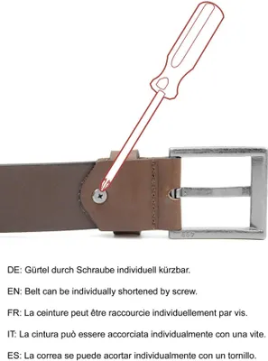 Produktbild von Red Bridge Herren Gürtel Echtleder Ledergürtel Leather Belt