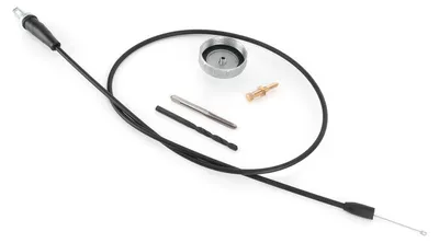Image de Bouchon de câble d'accélérateur, vis de réglage du ralenti, kit de pièces de rechange 101874K, compatible avec Yamaha Blaster YFS200 de 1988 à 2006
