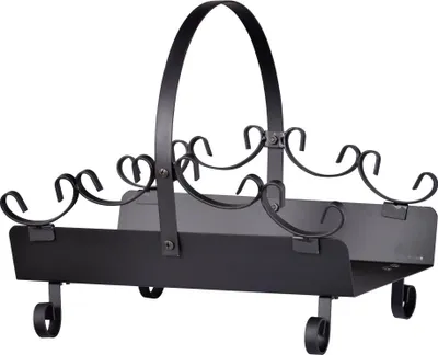 Produktbild von FireFix Holztrage aus Schmiedeeisen 817 schwarz