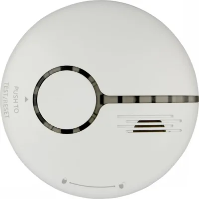 Produktbild von Fontastic WLAN Rauchwarnmelder weiß 30m² Überwachungsbereich EN14604 , komp. zu Android, iOS