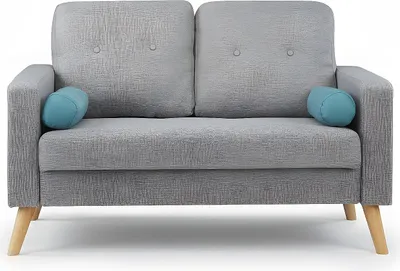 Produktbild von Sofa 2-Sitzer - Stoff - Grau - TATUM