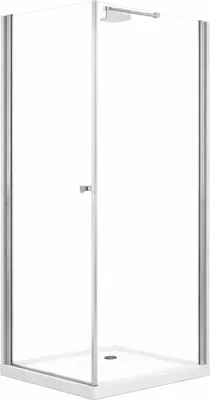 Immagine prodotto di Glaswerk Westfalen - Isabella, boxdoccia angolare 90x90x195 cm, piatto doccia e sifone inclusi