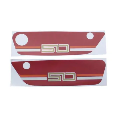 Produktbild von Aufkleber Set Tank rot für Suzuki K50 N / DN