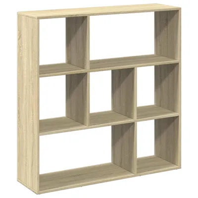 Produktbild von vidaXL Raumteiler-Bücherregal Sonoma-Eiche 102x29x103,5 cm