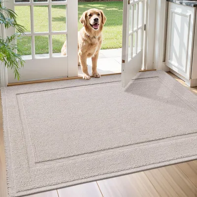 Zdjęcie produktu dla Dywan wejściowy, 60x90 cm, antypoślizgowy i odporny na zabrudzenia
