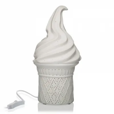 Produktbild von Tischlampe Ice Cream Porzellan (13,7 x 27 x 13,7 cm)