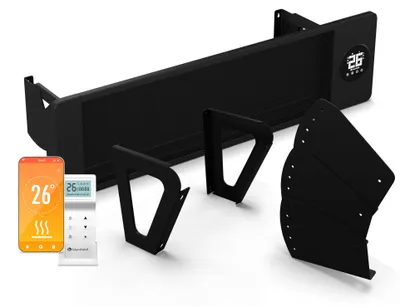Obrázek produktu pro Blumfeldt Infračervené nástěnné topidlo Cosmic Beam, pro venkovní použití, 5 až 50 stupňů, IP44, do 20 m²