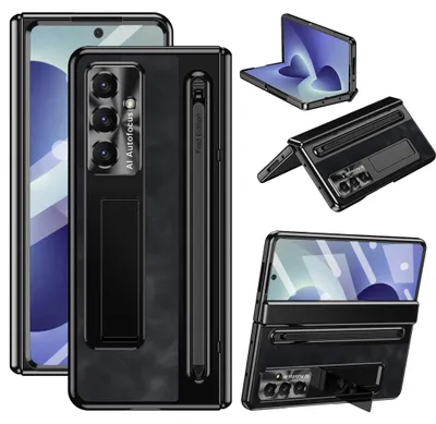 Produktbild von Handyhülle Klapphülle + H9 Display Glas Samsung Galaxy Z Fold8 Ultra 5G Schwarz