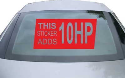 Produktbild von Indigos UG - Aufkleber Heckscheibe & Motorklappe DE6243 - rot - 600x285 mm - this sticker adds - Auto Scheiben Fenster Heckklappe Tuning Racing JDM - Die cut