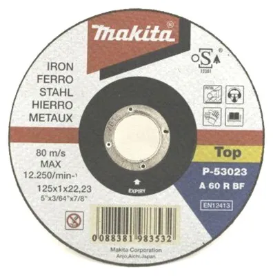 Image de Disque à tronçonner métal  MAKITA P-53023 125mm