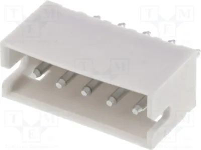 Obrázek produktu pro 5x zásuvka pro propojovací desku ZH 50V, průchozí, pin: 5, samec, 1,5 mm, 1A, typ B5B-ZR, výrobce Signteck