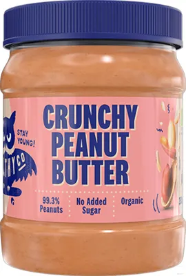 Produktbild von HealthyCo Peanut Butter Organic (350g) Crunchy - Funktionelle Lebensmittel - Nussbutter