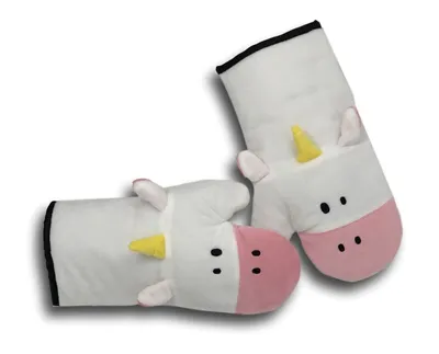 Produktbild von EINHORN Ofenhandschuhe Topfhandschuhe 2er-Set Backen Kochen Topflappen Geschenk (004)