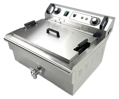 Produktbild von HCB Fritteuse - 30 Liter - 400V - Edelstahl - 6845