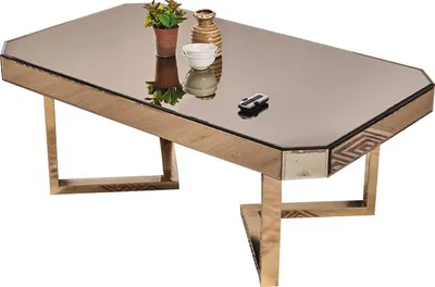 Image de Table de salon Table basse Table d'appoint Table en verre