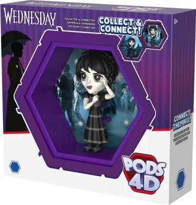 Produktbild von Wednesday Pod 4D Figur - Tanzender Mittwoch, 10 cm