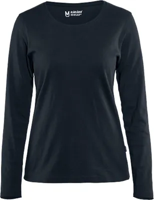 Produktbild von Blakläder Damen Langarm T-Shirt 3301 1032 in div. Farben, Farbe:marineblau, Größe:XL