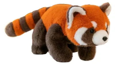 Productafbeelding van Knuffelrode Panda van 30 cm, Pluche Speelgoed