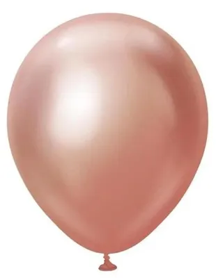 Zdjęcie produktu dla Balony Mirror Rose Gold 25szt - Kalisan