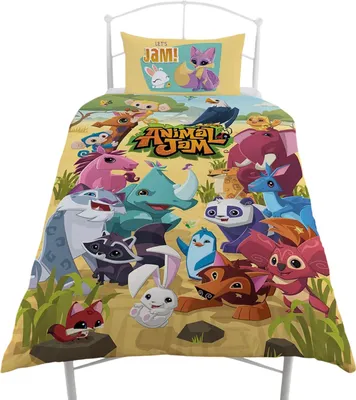Produktbild von Animal Jam - wendbar Bettwäsche TC112 (Einzelbett) (Bunt)