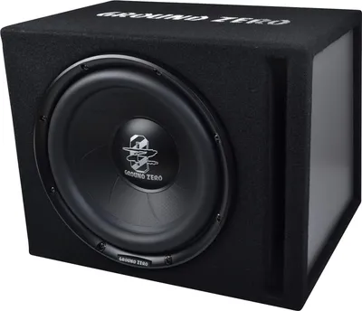 Image de Ground Zero GZIB30BR 30cm 12 inch Bassreflex Subwoofer Kist 350 WRMS