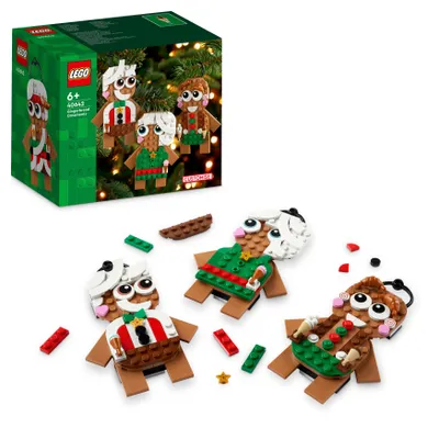 Zdjęcie produktu dla LEGO Creator Piernikowe ozdoby, Zestaw Zabawek dla 6-latka, Chłopca i Dziewczynki, Sezonowe Ozdoby na Ścianę i Dekoracje do Pokoju Dziecięcego, Prezenty Wielkanocne dla Dzieci, 40642