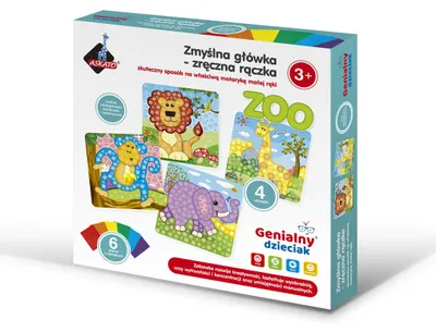 Obrázok produktu pre Penová Nálepka Zvieratá 113708