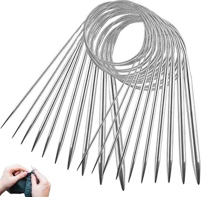 Immagine prodotto di Set di lame circolari in metallo - lame versatili - 10 pezzi - 80 cm - adatte a qualsiasi progetto