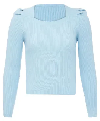 Produktbild von AODA damen strickpullover - wollweiss, XS/S