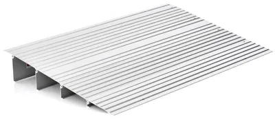 Image de Rampe de seuing, modèle 10014-td, en aluminium, capacité de charge de 317 kg, couleur argent