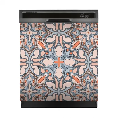 Produktbild von Magnete Dekorative 60x60 cm Küche Magnetmatte Spülmaschine - Portugiesische Mosaiken