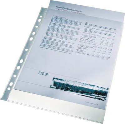 Produktbild von Prospekthüllen A4 glasklar VE=20x100 Stück