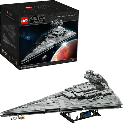 Produktbild von LEGO 75252 Star Wars Imperialer Sternzerstörer großes Bauset für Teenager und Erwachsene