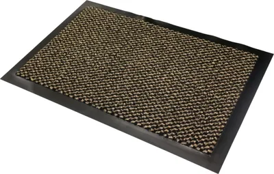Produktbild von Eingangstürmatte waschbar wasserdicht strapazierfähig Schmutzfänger rutschfest für Haustür, Eingang, Flur, Terrasse, Balkon, Farbe:Braun, Maße:60x80 cm