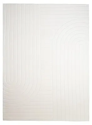 Image de Volero - Tapis Scandinave - Charm Arches Blanc - 160x230cm