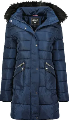 Produktbild von Geographical Norway Damen Jacke Winterjacke Bijoux, Navy, Größe M