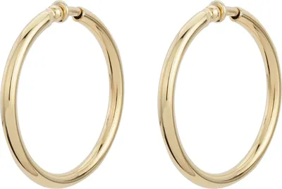 Produktbild von Traveller Ohrclips - Creolen - Goldfarbe - 45 mm - 22kt Vergoldet - 155052