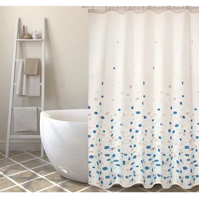 Produktbild von MSV 142147, Muster, Ring, Polyester, Blau, Weiß, 30 °C, 1800 mm