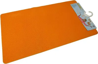 Produktbild von Sanwood Badematte Badvorleger Duschvorleger 50x90cm Soft Velvet Orange