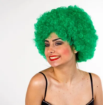 Produktbild von Hair-Perücke, grün