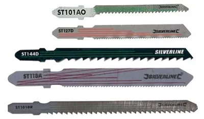 Obrázek produktu pro 234060 Sada pilových listů pro pásovou pilu – pro dřevo a kov – 10 kusů