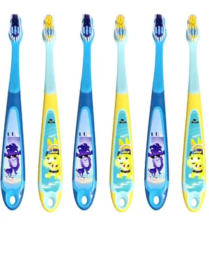 Produktbild von 6x Jordan Kinderzahnbürste 6-9 Jahre Step 3 extra Jungenfarben