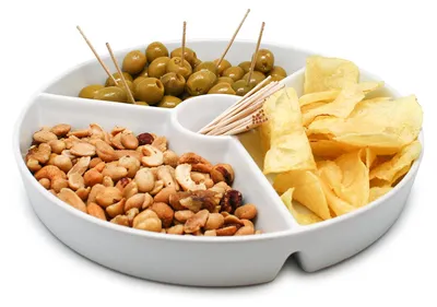 Immagine prodotto di NERTHUS FIH 333, piatto per snack, porcellana, bianco, 18,5x18,5x3,5 cm