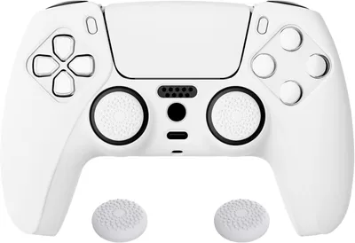 Productafbeelding van Beschermhoes - Geschikt voor PlayStation 5 - Siliconen Beschermhoes met Duimgrips voor Controller