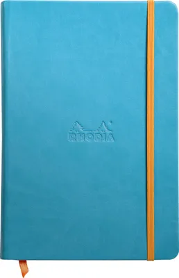 Obrázok produktu pre RHODIA 118747C Zošit RHODIA RHODIARAMA, DIN A5, linkovaný, tyrkysový