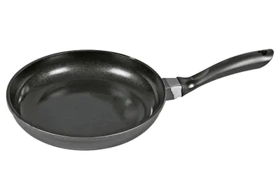 Obrázek produktu pro Karl Krüger 21724P, Kulatý, Univerzální pánev, Černá, Keramický, Hliník, Keramický, Plyn, Halogen, Indukční, Utěsněná plotna